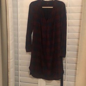 Ann Taylor plaid dress